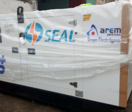 Grupo electrógeno diésel industrial para suministro de energía de respaldo