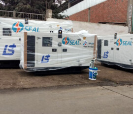 Grupo electrógeno diésel industrial para suministro de energía de respaldo