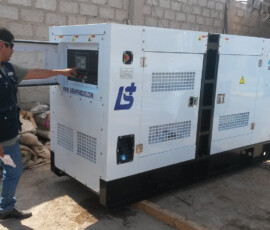 Grupo electrógeno diésel industrial para suministro de energía de respaldo